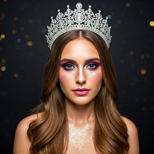 Debutante makeup